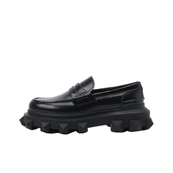 Valentino Trackstud Loafer 'Black'