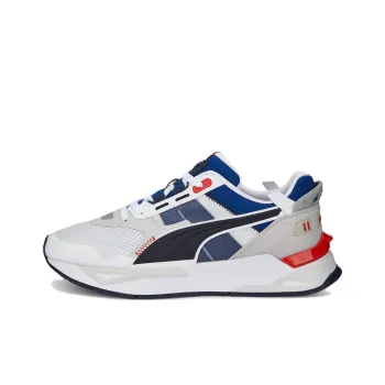 PUMA Mirage Sport Tech Anti-Slip Wear-Resistant Low-Top Sports Casual Shoes Unisex White Blue