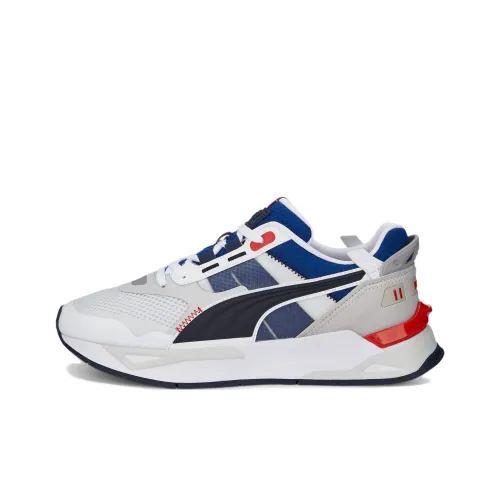 PUMA Mirage Sport Tech Anti-Slip Wear-Resistant Low-Top Sports Casual Shoes Unisex White Blue