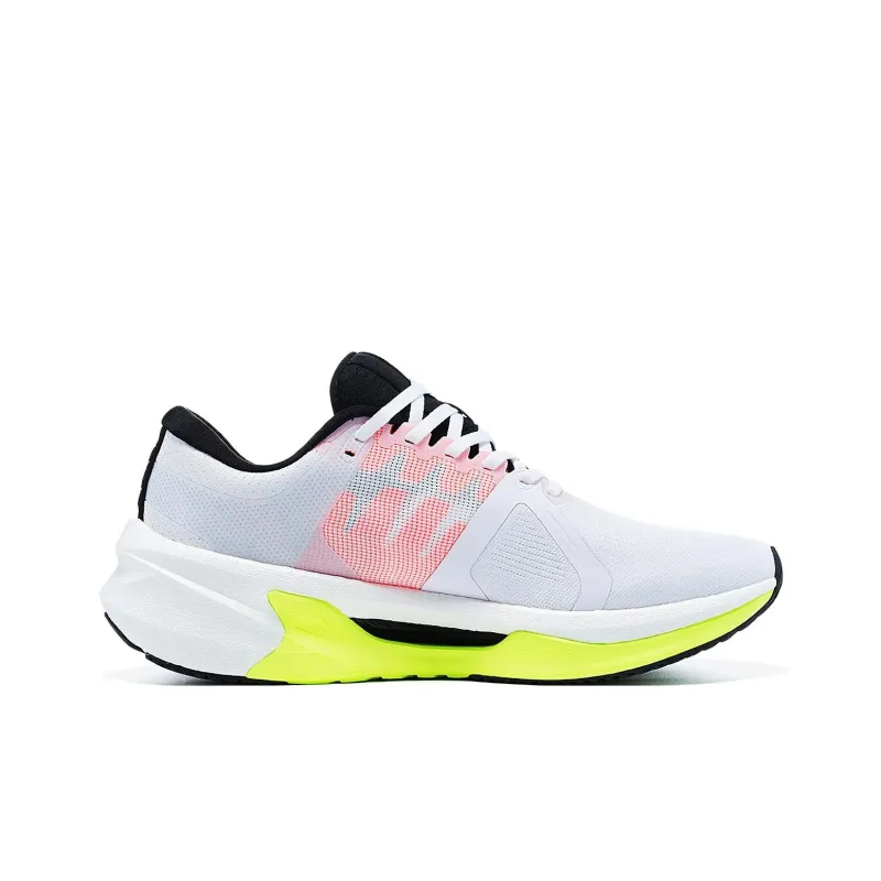 LiNing Furious Rider 7.0 Abrasion Resistant Breathable Low Top Running Shoes Men's White Black Gray-1