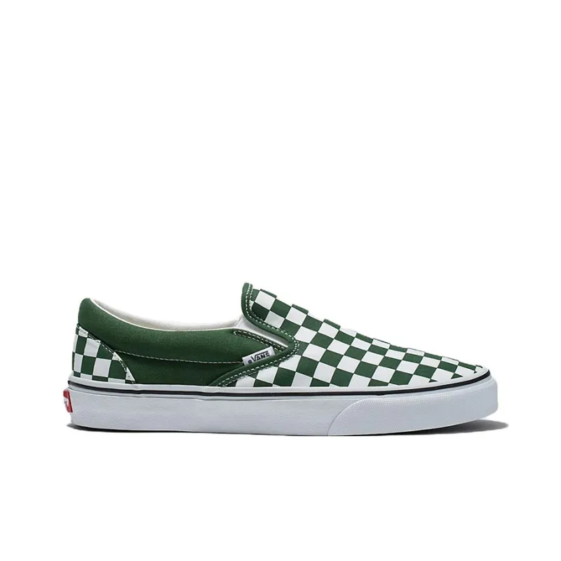 Vans Slip On 'White Green'-1