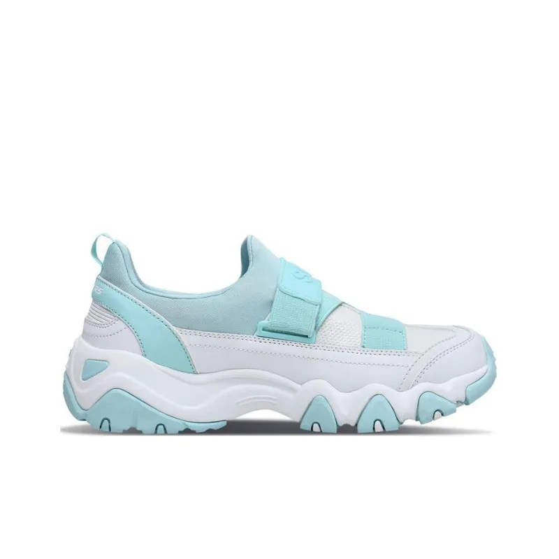 Skechers D'LITES 2.0 2.0 Cushioning Anti-Slip And Wear-Resistant Low-Top Sports Casual Shoes Women's Light Green-1