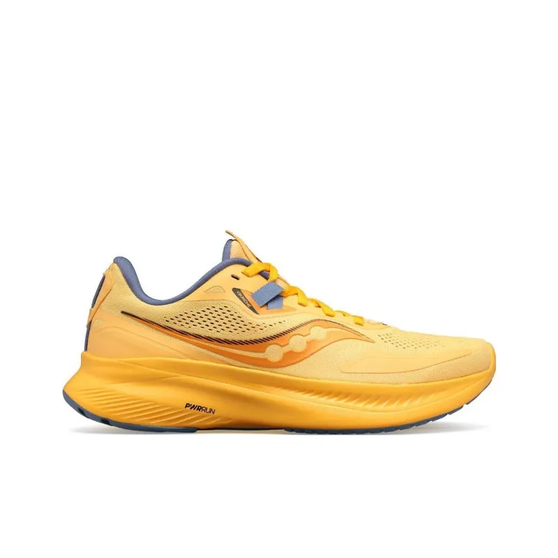 Saucony Guide 15 Guide Cushioning, Wear Resistant Low Top Running Shoes Women's Yellow-1