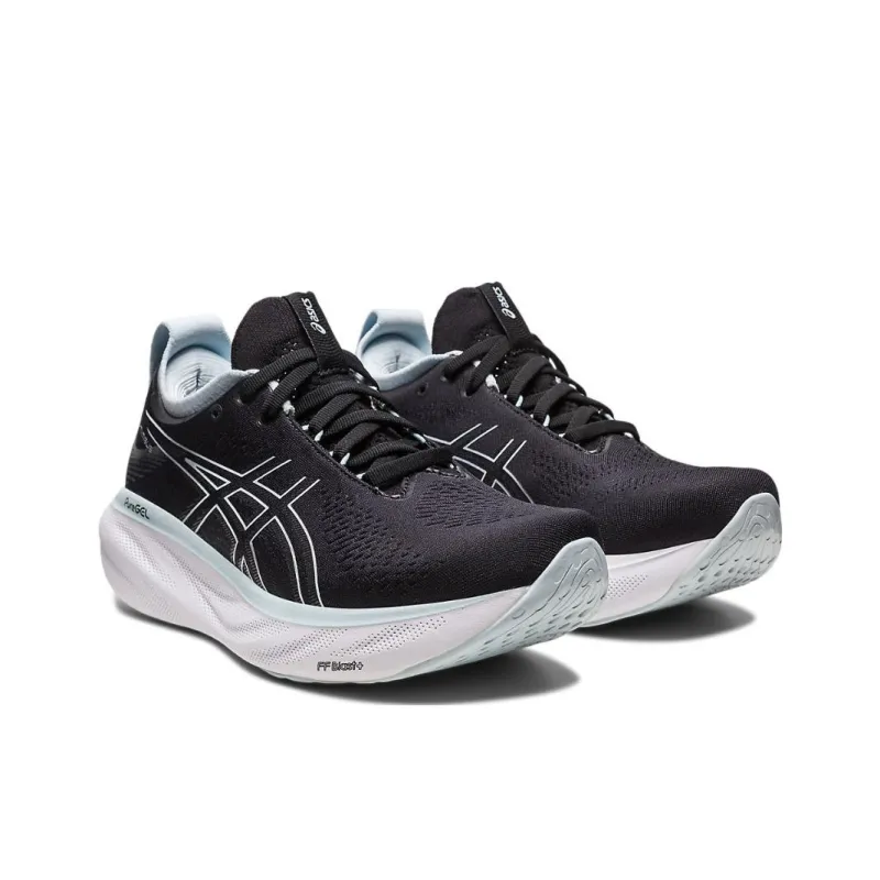 Asics Gel Nimbus 25 Black Reborn Blue Women's-2