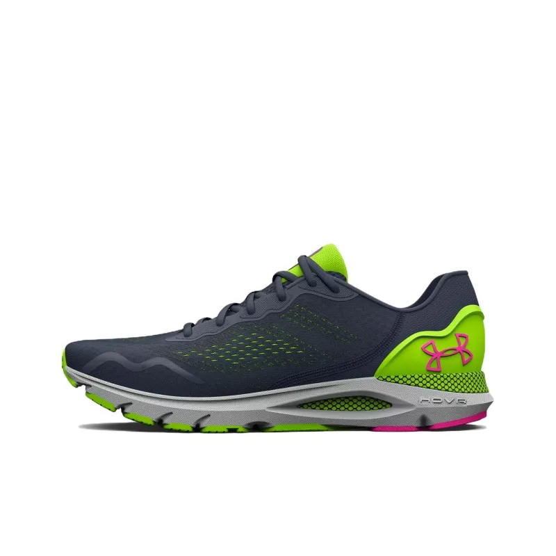 Under Armour Hovr Sonic 6 'Downpour Grey Lime Surge'-0