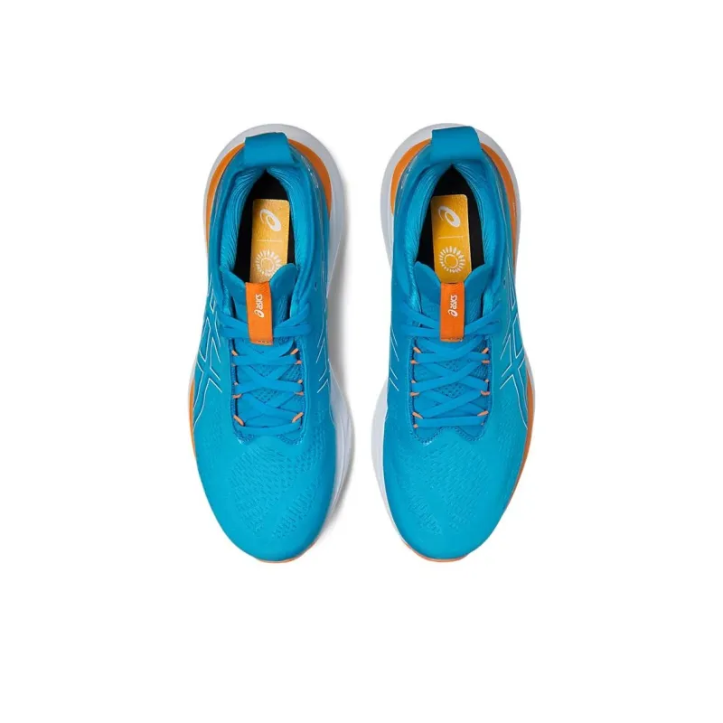 Asics Gel Nimbus 25 Wide 'Island Blue Sun Peach'-4