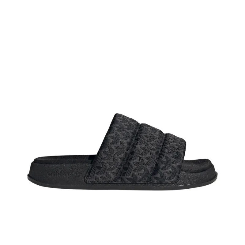 Adidas Adilette Essential Slides Triple Black Women's-1