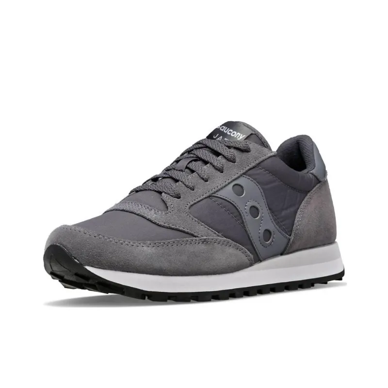 Saucony Jazz Original Original Cushioned Anti-Slip And Wear-Resistant Lightweight Low-Top Retro Running Shoes Gray-2