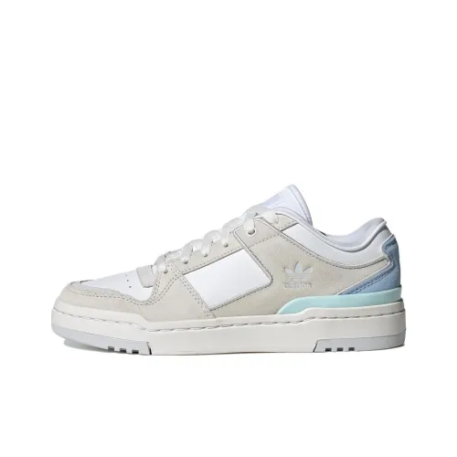 Adidas Originals Forum Luxe Low Shoes 'Cloud White Crystal White Beige' Women's