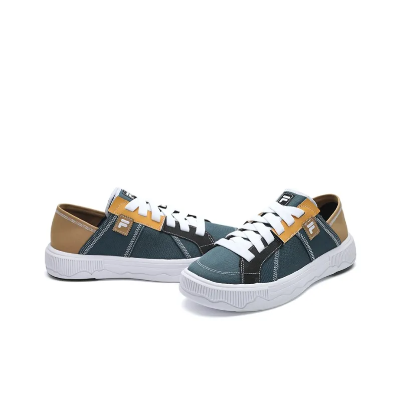 FILA FUSION POP 3 SE Anti-Slip Wear-Resistant Low-Top Skateboard Shoes Men's Jasper-3