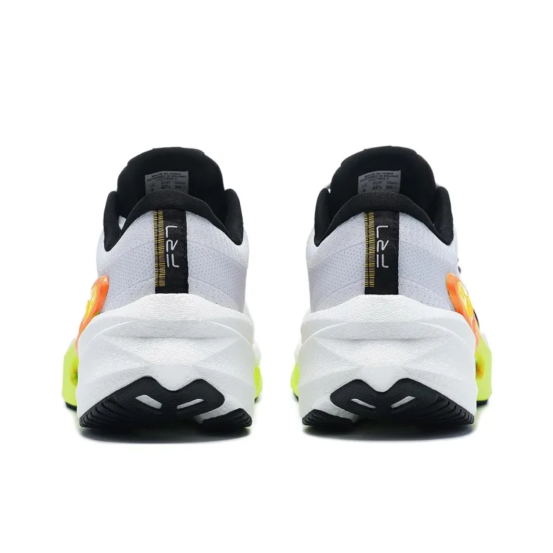 LiNing Furious Rider 7.0 Abrasion Resistant Breathable Low Top Running Shoes Men's White Black Gray-4
