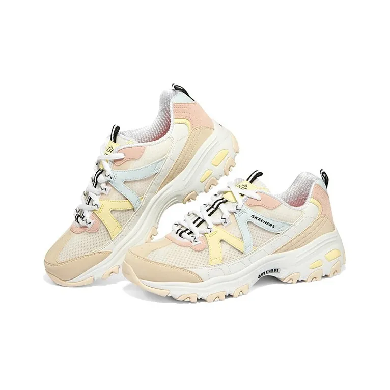 Skechers Dlites 1.0 'White Rainbow' Women's-2