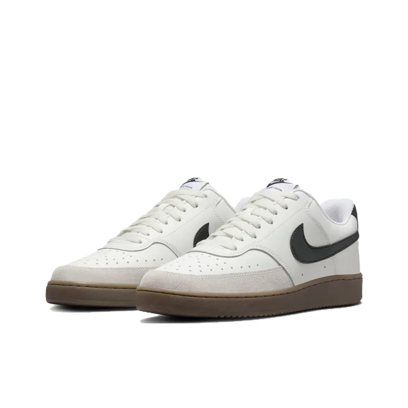 Nike Court Vision 1 Low White Black Gum-2