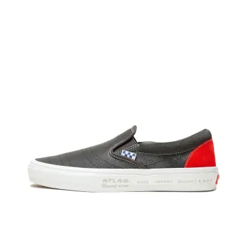 Vans X Atlas Skate Slip On 'Grey Red White'