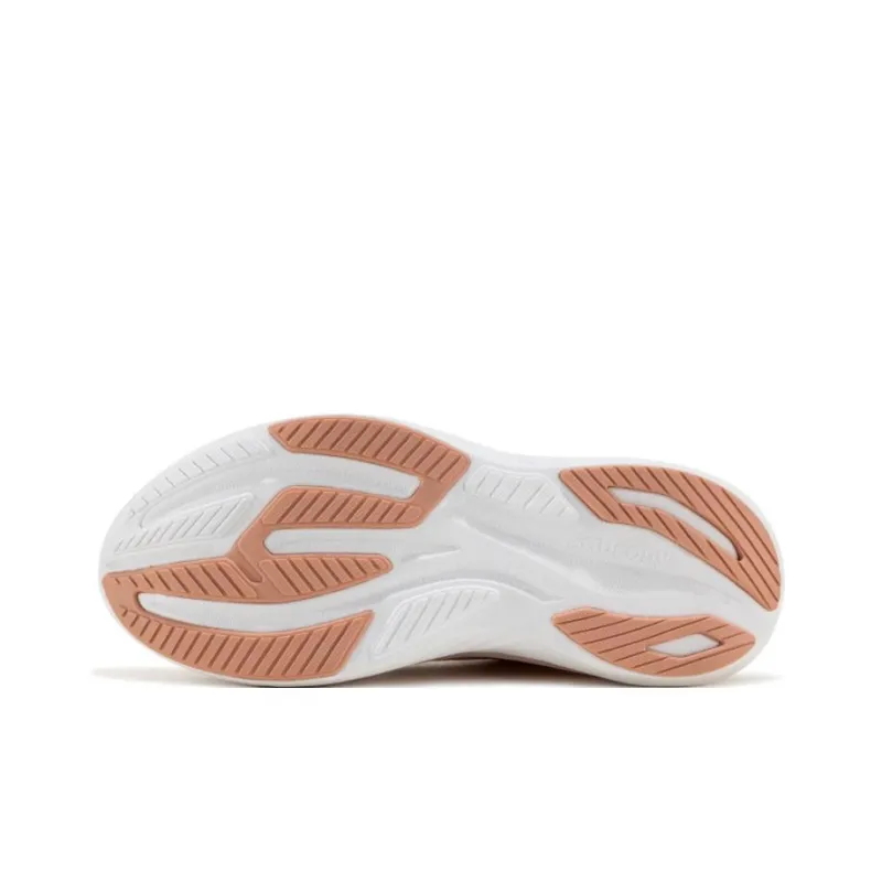 Saucony Phoenix Inferno 2 Firebird Cushioning Anti-Slip And Wear-Resistant Low-Top Running Shoes Unisex White Pink-4