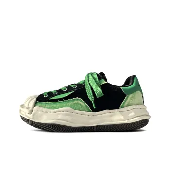 CJZKYUHU Lightweight And Breathable Low-Top Skateboard Shoes Unisex Washed Green