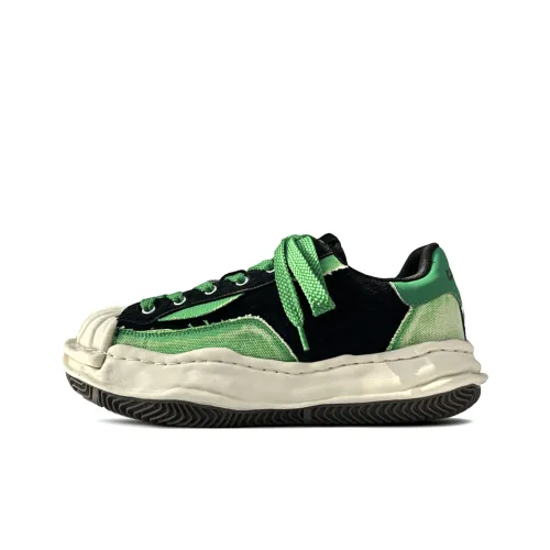 CJZKYUHU Lightweight And Breathable Low Top Skateboard Shoes Unisex Washed Green