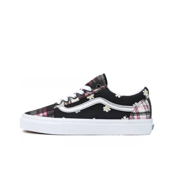 Old Skool Vans 'Floral Plaid Patchwork'