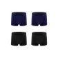 4 Pack (Black 2+Navy Blue 2)