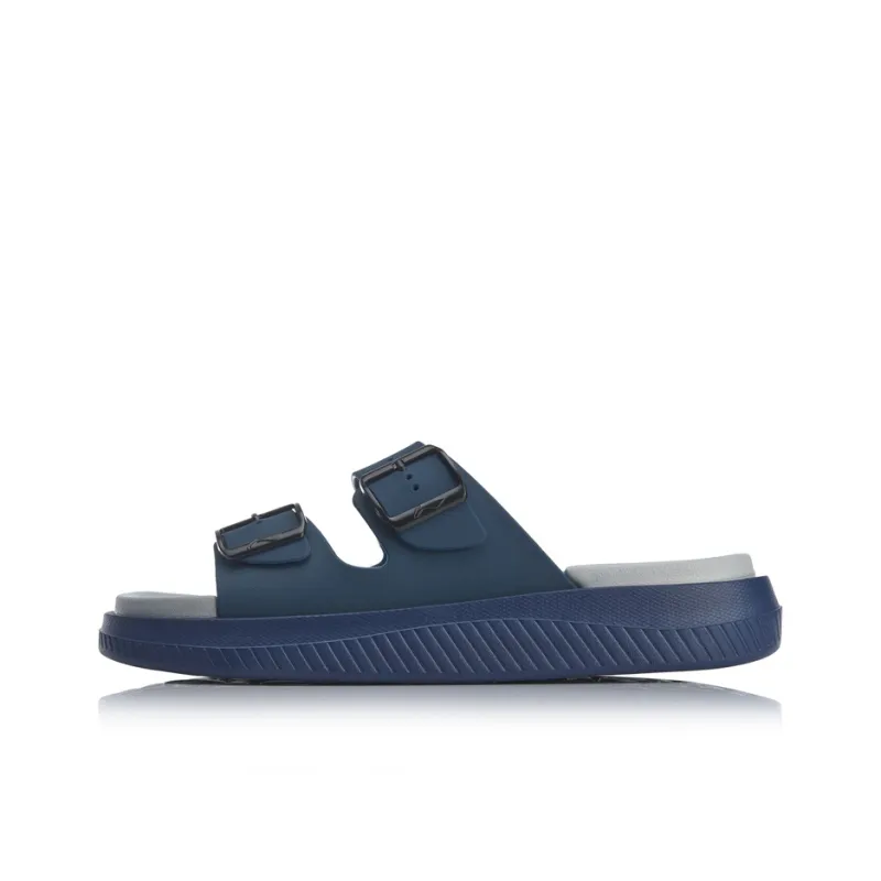 LiNing Clap Quiet Slide Slippers Unisex Navy-0