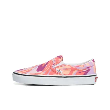 Vans Slip on Bright Vibrations Red