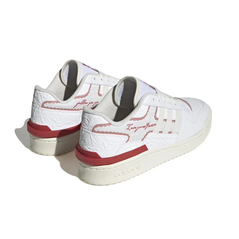 Adidas Originals Forum Exhibit Low 2 'White Red' Women's-3