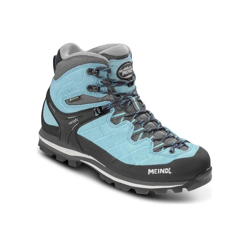 MEINDL Litepeak Cushioning Anti-Slip And Wear-Resistant High-Top Hiking Shoes Unisex Aquamarine/graphite-1