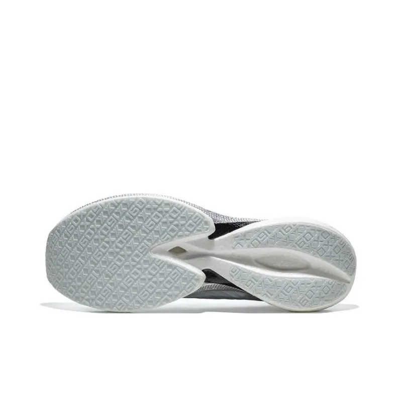 XTEP 160X 3.0 Cushioning Anti Slip And Wear Resistant Low Top Running Shoes Women's Gray Silver-4