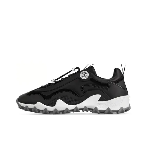 LOUIS VUITTON RUSH Low-Top Casual Shoes Women's Black