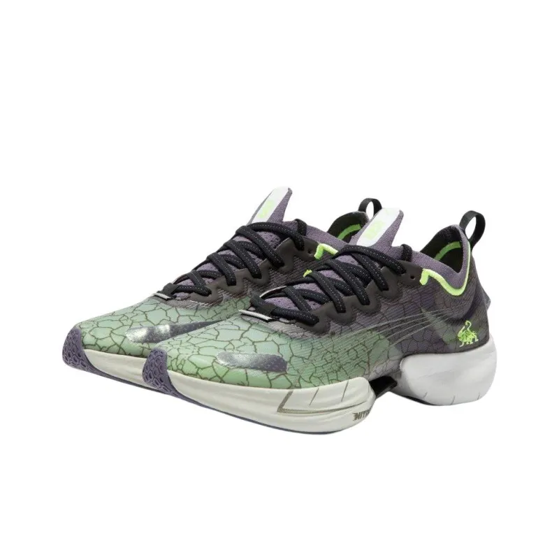 PUMA Fast R Nitro Elite Black Tortoise 'Green Grey'-2