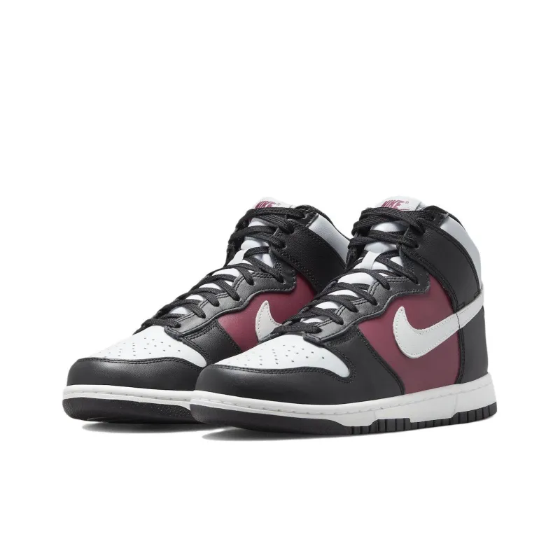 Nike Dunk High Black Rosewood Pure Platinum Women's-2