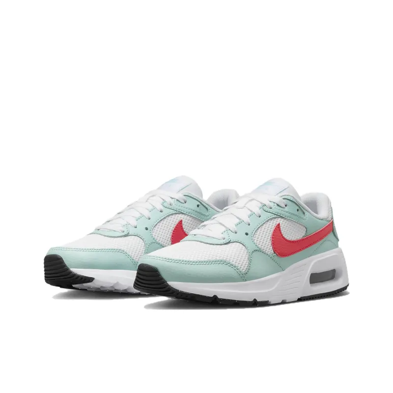Nike Air Max Sc White Jade Ice Black Light Fusion Red Women's-3
