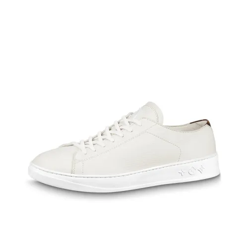 LOUIS VUITTON Resort Skateboard Shoes Men Low-Top White