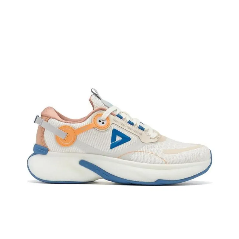 PEAK Flying Arc Cushioning Abrasion Resistant Breathable Low Top Running Shoes Men's Bean Khaki-1