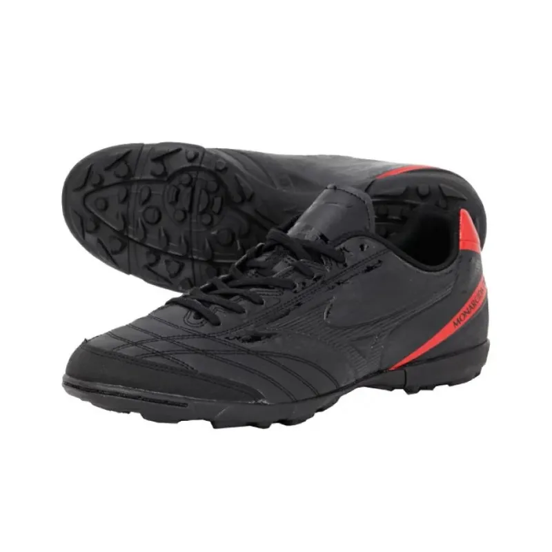 Mizuno Monarcida Neo Sala Select TF Anti-Slip Wear-Resistant Soccer Shoes Men's Black-2