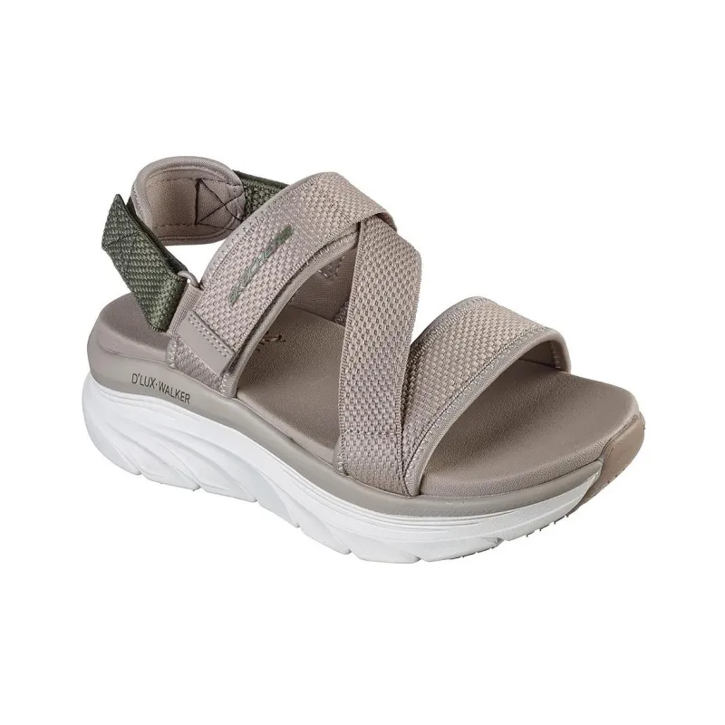 Skechers Relaxed Fit Beach Sandals Women's Light Coffee-2