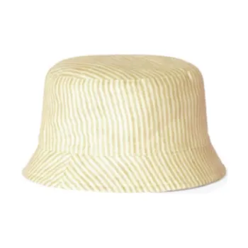 Loro Piana Linen Bucket Hats Kids' Pink Orange
