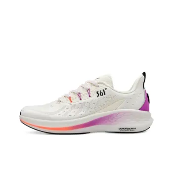 361° Flying Wing 2.0Pro Cushioning Anti Slip And Wear Resistant Low Top Running Shoes Rose Purple