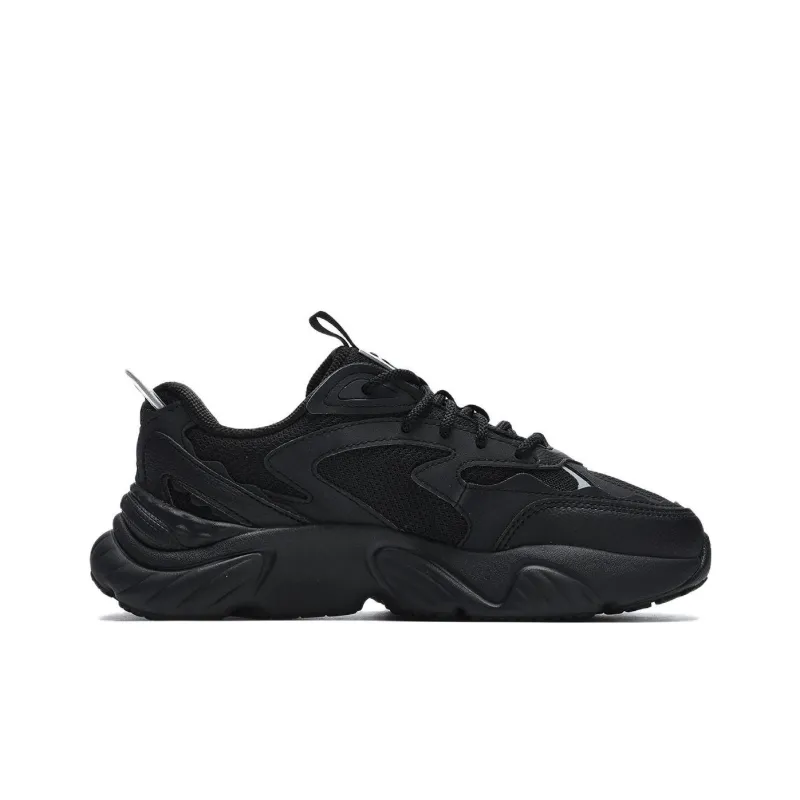 FILA FUSION Conch Dx Sneakers 'Black Silver' Women's-1