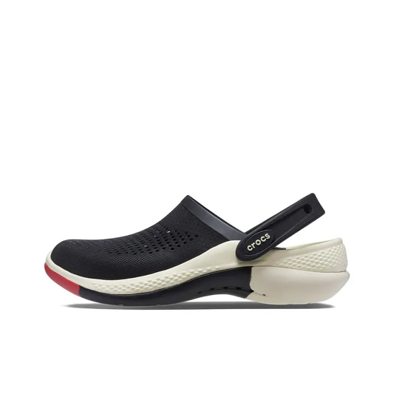 Crocs LiteRide 360 Ombre Marble Clog 'Black'-0