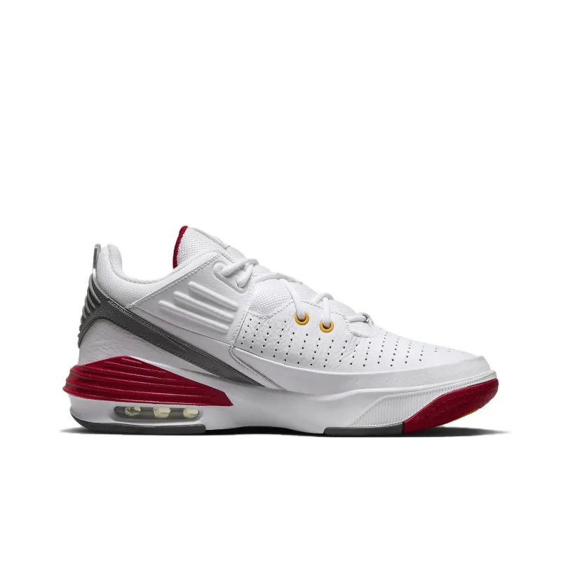 JORDAN Max Aura 5 White Cardinal Red-1