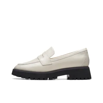 Clarks Trendy Series Loafers Women's White