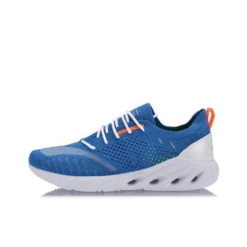 LINING Arc Running Shoes Unisex Low-Top Blue/White