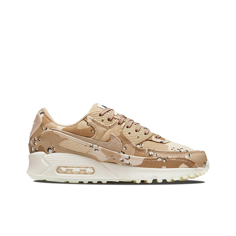 nike air max 90 trainers desert desert camo safety orange
