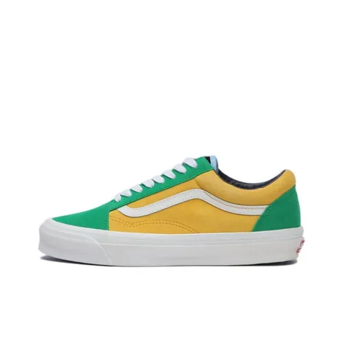 Vans OG Old Skool LX 'Off The Wall - Green Yellow'