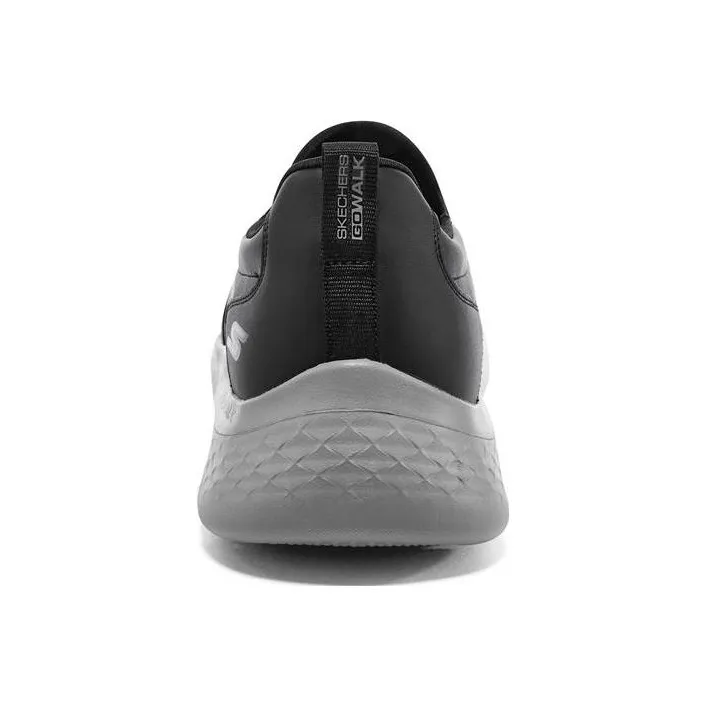 Skechers Go Walk Fle Fle Cushioning Lightweight Low Top Casual Shoes Men's Black Gray-3