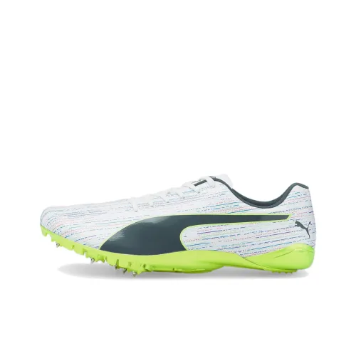 PUMA EvoSPEED Electric 12 Running Shoes Unisex Low-Top White/Green