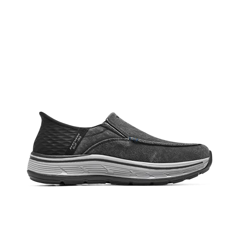 Skechers Slip ins Remaxed Fenick 'Grey Black'-1