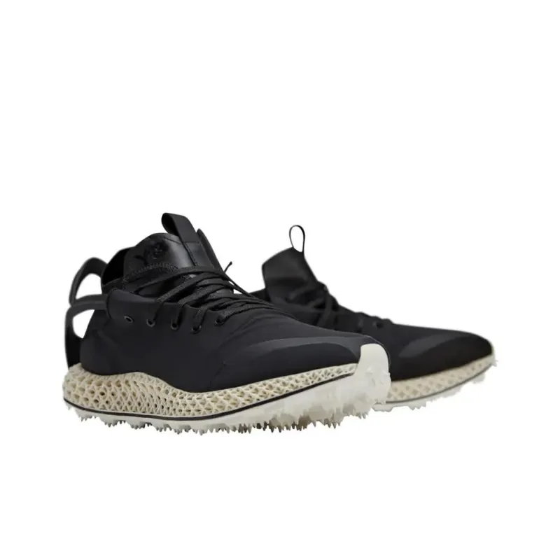 Adidas Y 3 Runner 4D Halo Black Cream White-2