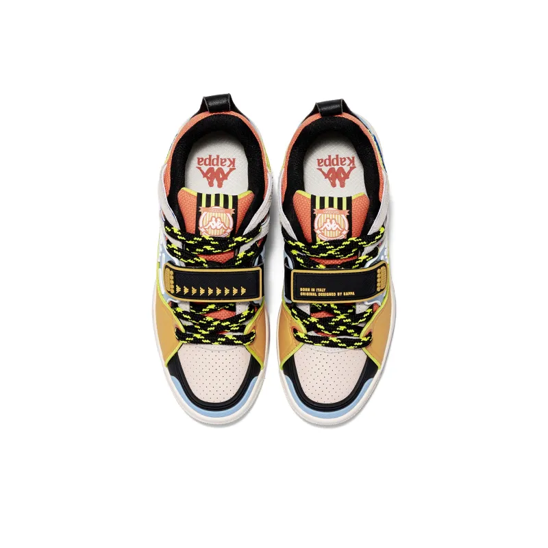 Kappa Slip-Resistant Lightweight Height Increasing Low-Top Skateboard Shoes Unisex-9
